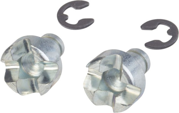 Hazet Ersatzteil Satz, 2 Haltebolzen, 2 Sicherungsscheiben, Ersatzteil Satz bestehend aus: 2 Haltebolzen, 2 Sicherungsscheiben für 798, 798-0/4