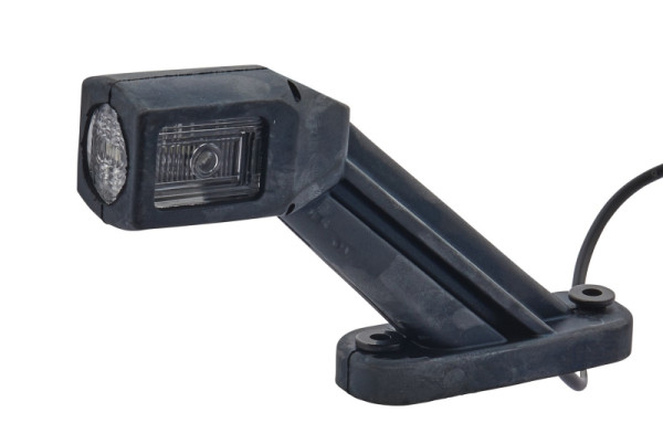 HELLA Umrissleuchte, LED, 12/24V, ECE, Kabel: 3000mm, Stecker: Flachstecker, links/seitlicher Anbau, 2XS 011 769-677