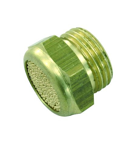 Prevost Flacher Schalldämpfer mit Außengewinde, AG= G 1/4, PPC 14