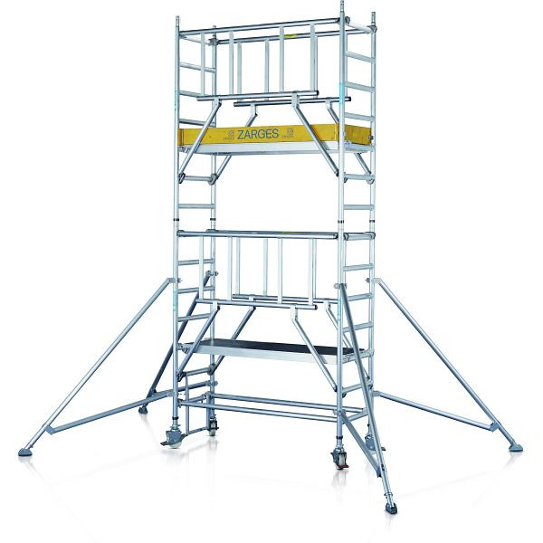 ZARGES Multitower S-PLUS 1T - Fahrgerüst Ausleger Arbeitshöhe 11,20 m, 52306