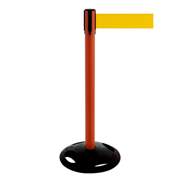 Stein HGS Personenleitsystem -P-Line Maxi-, rot, signalgelb, mit magnetischem Gurtendstück, 34175d-1204