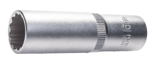 SW-Stahl Steckschlüsseleinsatz, 1/2", Zwölfkant, 16 mm, tief, 05632-16SB