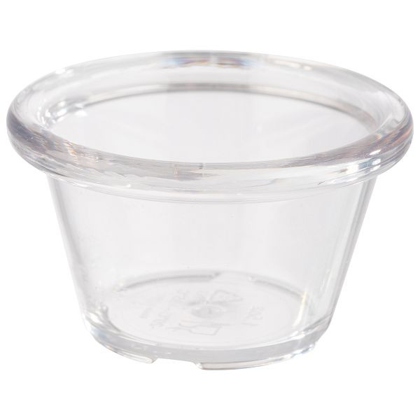 APS Dipschälchen, 12er Set, Ø 6 x 3,5 cm, 40 ml, PET, transparent, 40760