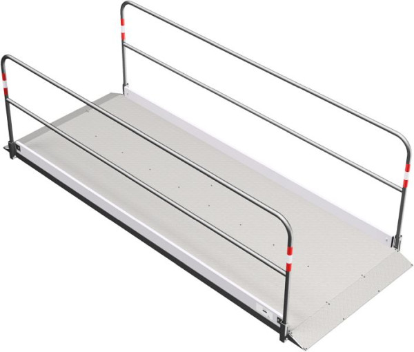 Schake Grabenbrücke aus Aluminium mit Bodenplatte aus Stahl, Breite: 1,20 m, Länge: 3,20 m, 2027312