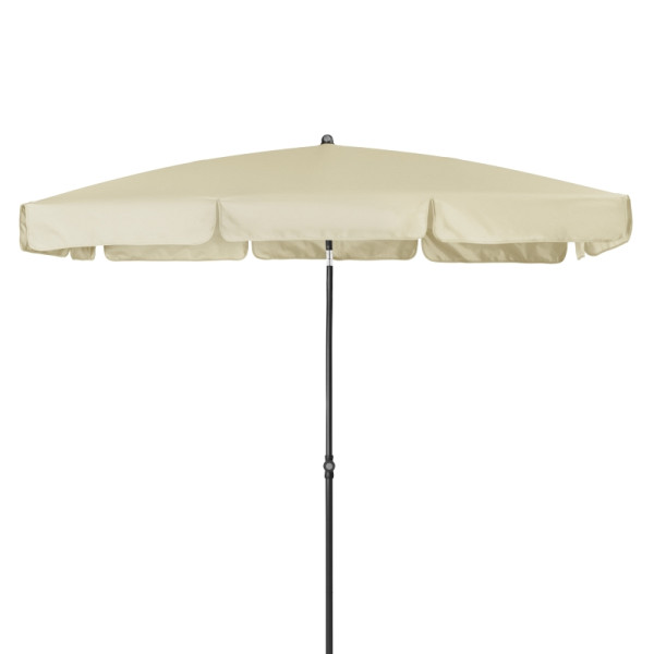 doppler GS SUNLINE NEO WATERPROOF ca. 225x120/4tlg. Design 820 natur, Sonnenschirm mit Tragetasche, 462593820