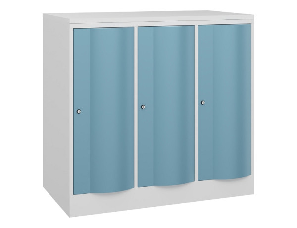C+P XL-Garderobenschrank Resisto, H1077xB1148xT640mm, 9016/0010, 8271-373 S10105