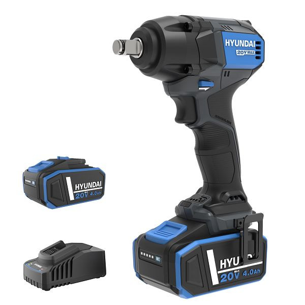 HYUNDAI Akku-Schlagschrauber, inkl. 2 Akkus und Ladegerät, IW20X-350-4A2