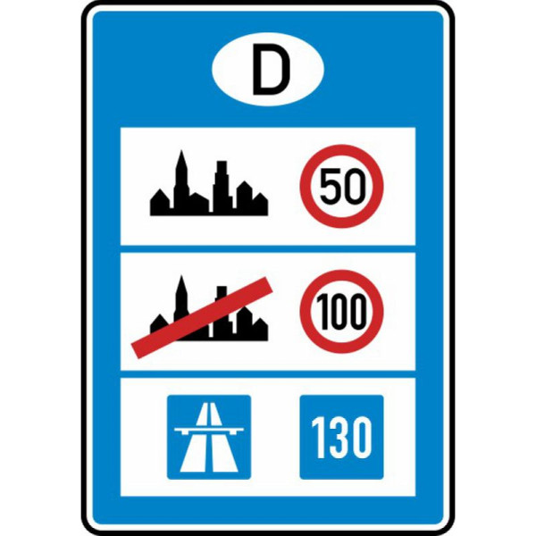 Stein HGS Informationstafel an Grenzübergangsstellen Nr. 393, 2400x1650/ RA2, 393-122