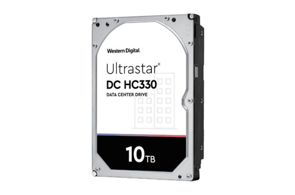 Western Digital Ultrastar DC HC330 SATA 10TB Festplatte, 3,5", SATA 6Gb/s, 10TB, 7200RPM, 256MB, 24/7, R/V Sensor, 0B42266