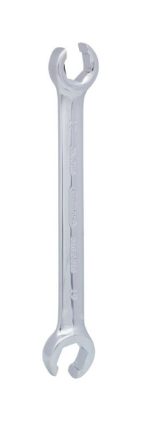 KS Tools CHROMEplus Offener Doppel-Ringschlüssel, abgewinkelt, 17x19mm, 518.0518
