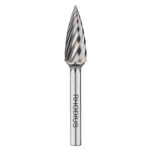 Rhodius TOPline HF G Hartmetall-Frässtift Form G, Schaftdurchmesser [mm]: 6, 305501