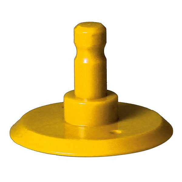 proNIVO Montageflansch Leica, gelb, 218-4112-14, 4260554390941