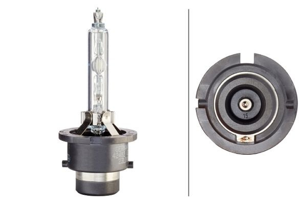 HELLA Glühlampe - D4S - Xenon up to 4300 Kelvin - 42V - 35W - Schachtel, 8GS 007 949-551