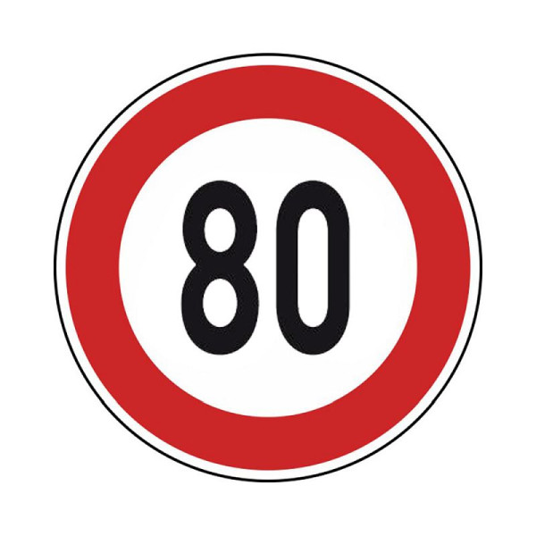 Stein HGS Zulässige Höchstgeschwindigkeit km/h (Wunschangabe) Nr. 274, 420 mm / RA2 / Flachform 2 mm, 80 km/h, 274-121-80