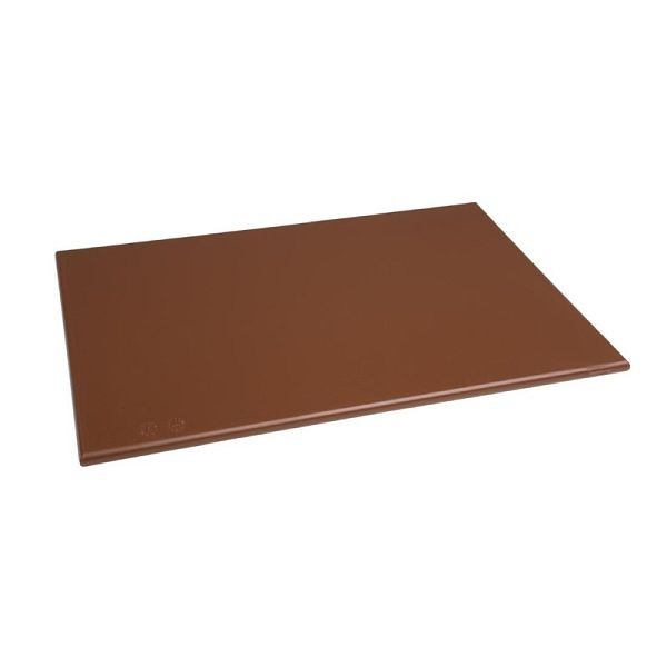 Hygiplas standard Schneidebrett mit hoher Dichte braun, J004