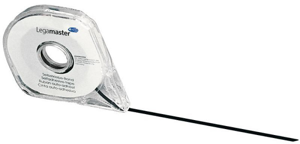 Legamaster Aufteilungsbänder für Planungstafel 2,5mm x 16m schwarz, 7-433201