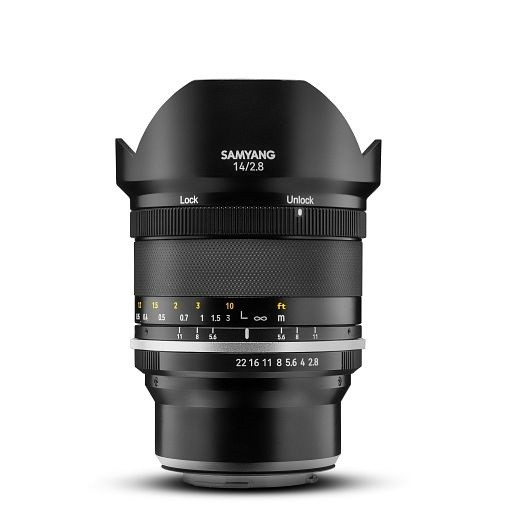 Samyang MF Fotoobjektiv 14mm F2,8 MK2 Canon M, 1022986