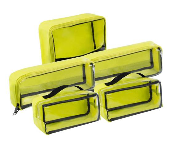AEROcase PRO 1R Innentaschen-SET, Farbe: Gelb, VE: 5 Stück, HT03-RPL1-C-SET-Y