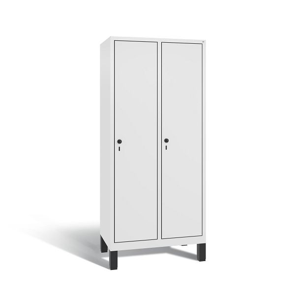 C+P Spind Evolo, 2 Abteile, H1850xB810xT500 mm, Weiß/MDF Weiß, 48010-22 S10807