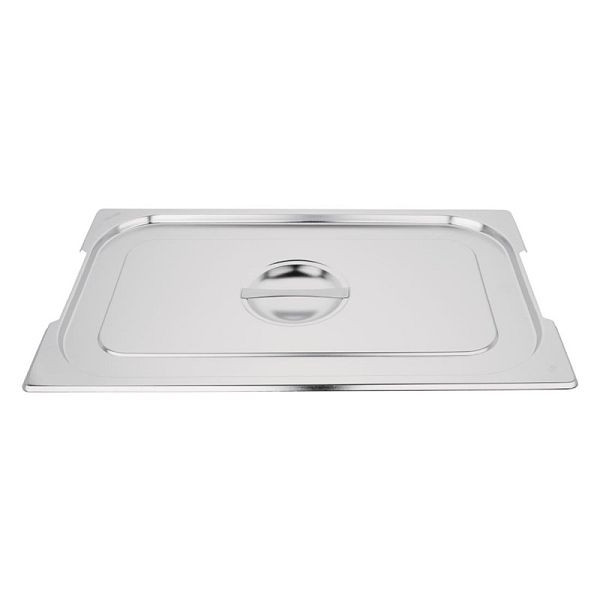 Vogue Edelstahl GN1/1 Deckel für GN-Behälter mit Griffen, CB181