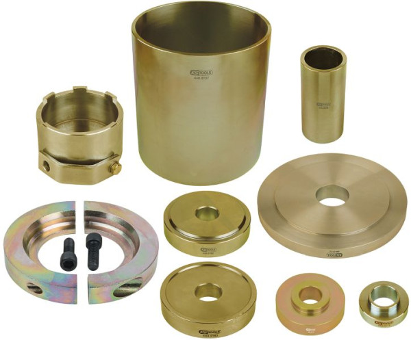 KS Tools Radlager-Satz, vorne für Renault / Nissan / Opel 2002-10, 9-teilig, 440.0160