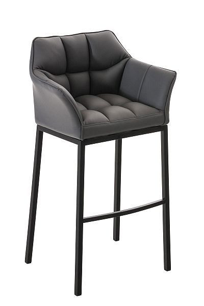 CLP Barhocker Damaso B mit 4-Fuß Gestell, grau, 101159208
