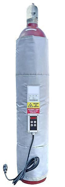Kuhlmann Electro Heat Gasflaschenheizung Digital Regler 0-40°C 230V 435W / Heizmantel für Gasflasche, 12-1200A