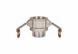 Riegler Kamlok-Schnellkupplungsdose mit Außengewinde, Typ B, 108036