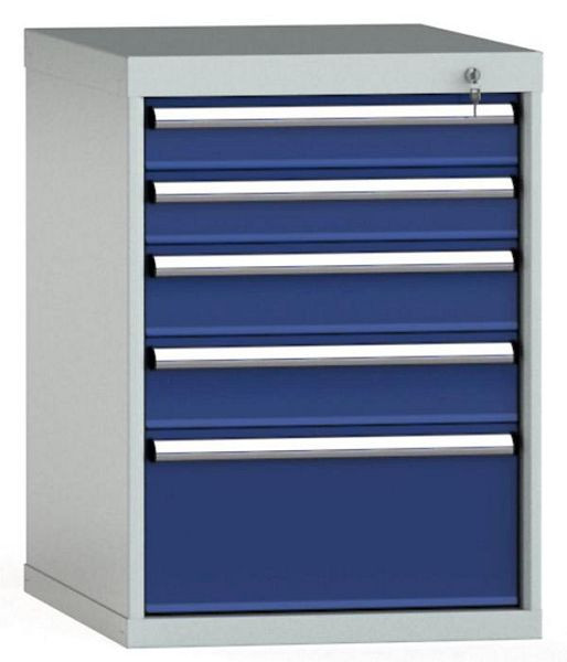KLW Schubladenschrank 800 x 572 x 750 mm H x B x T, Einbaumaß: 700 mm, Einteilung: 27x36 Einheiten, EA / 100 kg, SEB0800-05EP-001
