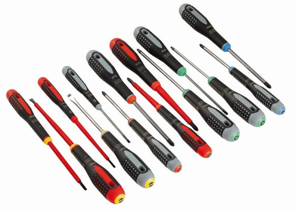 Bahco Ergo™-Schraubendreher-Satz, 15-teilig, BE-9877, 7314150320745