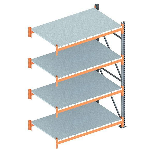 Meta Großfachregal AR 2700x1825x1100 mm, verzinkt/RAL 2001, 200188554
