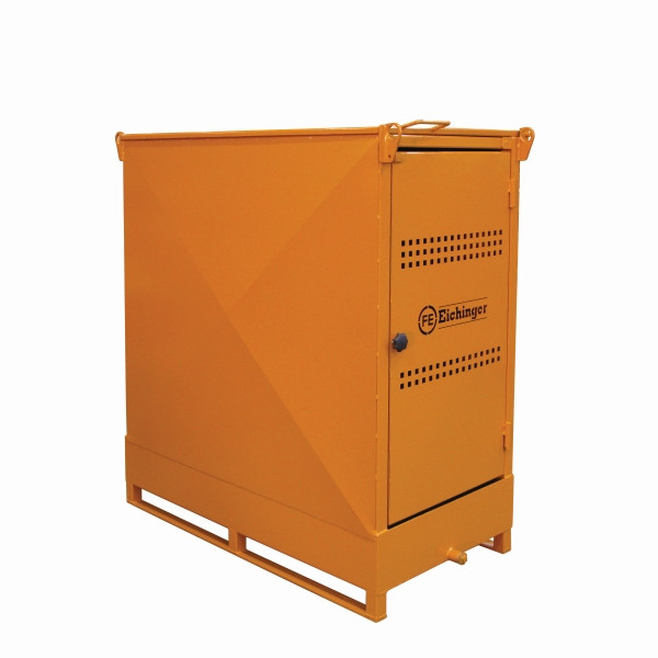 Eichinger Industrie Umweltschutzdepot, Maße 1630 x 800 x 1575 mm, 3030.2 reinorange, 30300200000000