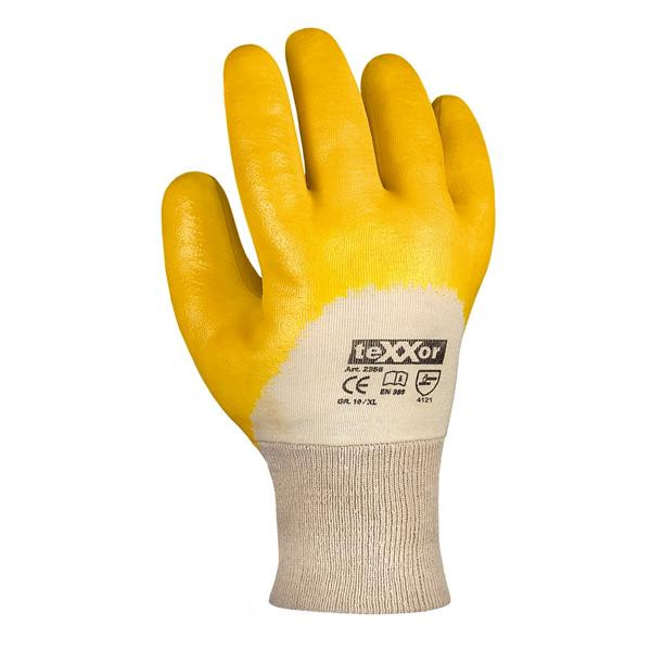 teXXor Nitril-Handschuhe "STRICKBUND", Größe: 11, VE: 144 Paar, 2356-11