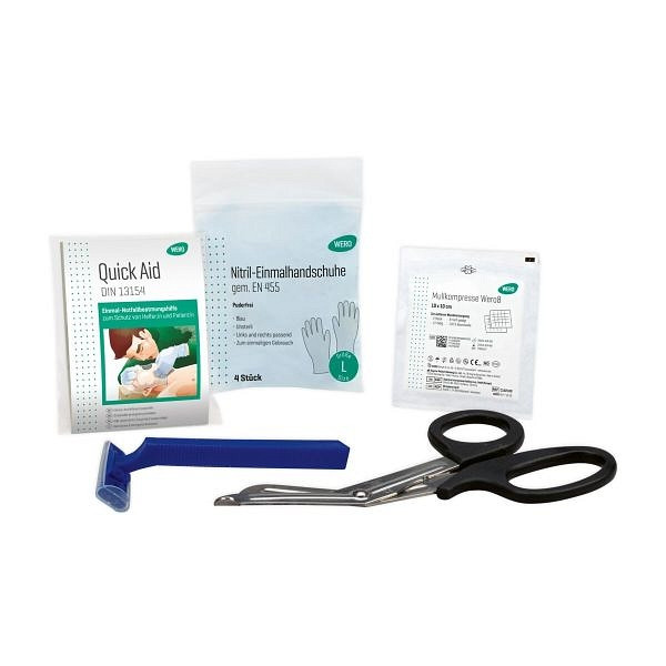 WERO Notfall-Infektionsschutzset für Defibrillator, 207049