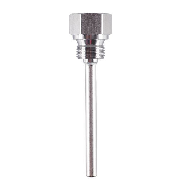 JUMO Schutzhülse zum Einschrauben, Einbaulänge 100 mm, Edelstahl, Innendurchmesser: 6,5 mm, 60694006