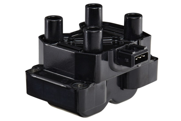 HELLA Zündspule, 12V, 3-polig, Blockzündspule, geschraubt, 5DA 193 175-691