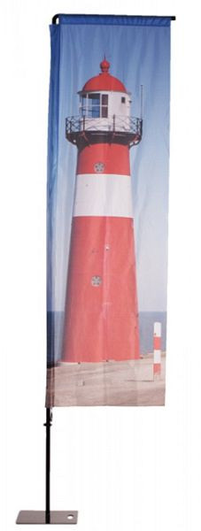 Showdown Displays Beachflag Alu Quadrat-Form 155cm Druck, BFAS155G