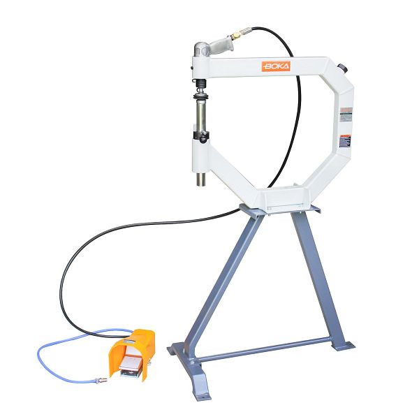 BOKA PPH-500 Pneumatischer Glätthammer, 500 mm Ausladung, Krafthammer für Metallbearbeitung, 592101