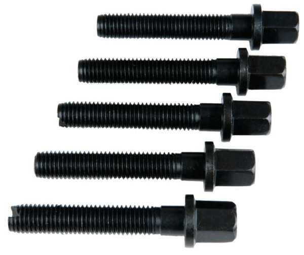 KS Tools Abziehschrauben mit Bund und Reinigungsnut M14, 5er Pack, 700.1486