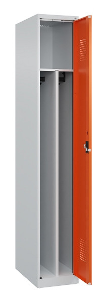 C+P Spind Evolo PLUS, 1 Abteil, 1850x300x500mm, 7035/2004, Verschluss Zylinderschloss, 049000-10F S10029