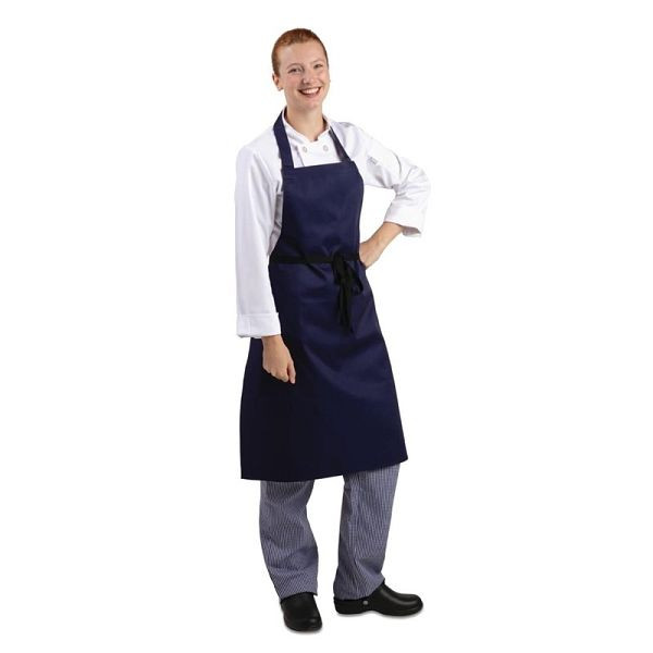 Whites Latzschürze marineblau, Material: Polybaumwolle, A543