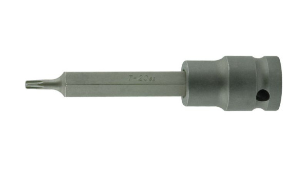 SW-Stahl IMPACT-Schraubendreheinsatz, 1/2", T-Profil, T50 x 100 mm, brüniert, 05356L