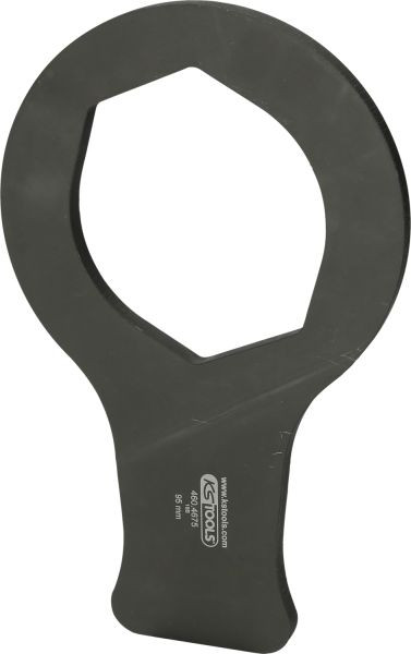 KS Tools Radkapsel-Schlagschlüssel für BPW, 233 mm, flach-ovale Form, 460.4675