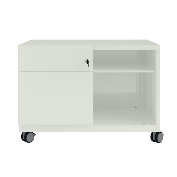 Bisley Caddy Note™, Schubladen und Ziehgriff links, 644 portland, CADM08LH644