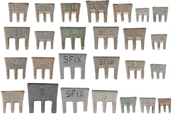 SW-Stahl Hammerkeilsortiment, 25-teilig, 50128L, 4033592026871