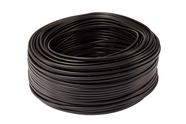 HELLA Leitungssatz, 2-adrig, Kabelfarbe: schwarz, 0.75mm², Länge: 100m, 8KL 735 190-001