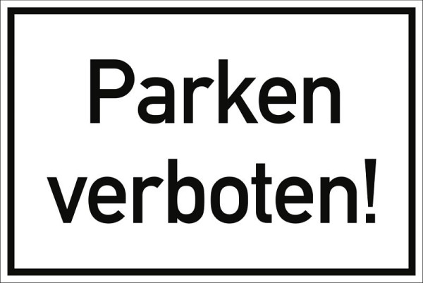 Moedel Parken verboten!, Aluminium, 300x200 mm, 99070, 4060081039999