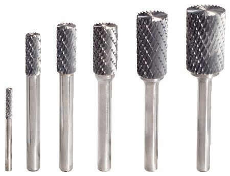 KS Tools HM Zylinder-Frässtift Form A mit Stirnverzahnung, 3mm, 515.3231