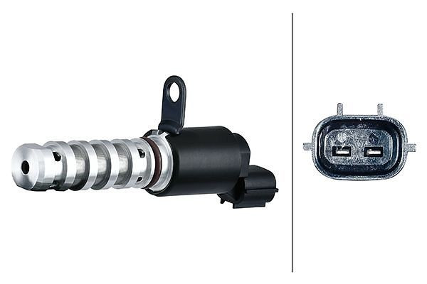 HELLA Steuerventil, Nockenwellenverstellung, 2-polig, Einlassseite, 6NW 358 188-131