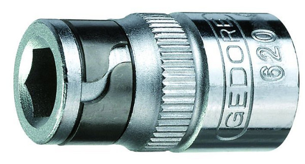 GEDORE Bit-Adapter für Knarre 1/4" 6-kant x 1/4" 4-kant, 1649329